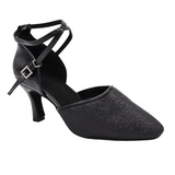 Fabricia | Black Glitterball | Mixed Use | 5.5cm Heel