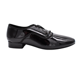 Alexander | Patent Faux Leather | Mens Ballroom Shoes | 1" Heel