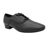 Alexander | Matte  Faux  Leather | Mens Ballroom Shoes | 1" Heel