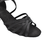 Alba | Black Satin | Women's Latin Dance Shoes | 5.5cm Heel