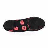 Florentina | Black | Red Lip | Woman's Practice Dance Shoes